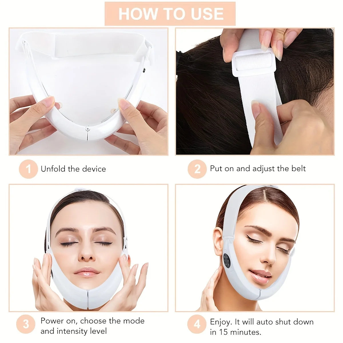 Cloud Prime Electric Facial Massager for V Line Lifting and Firming