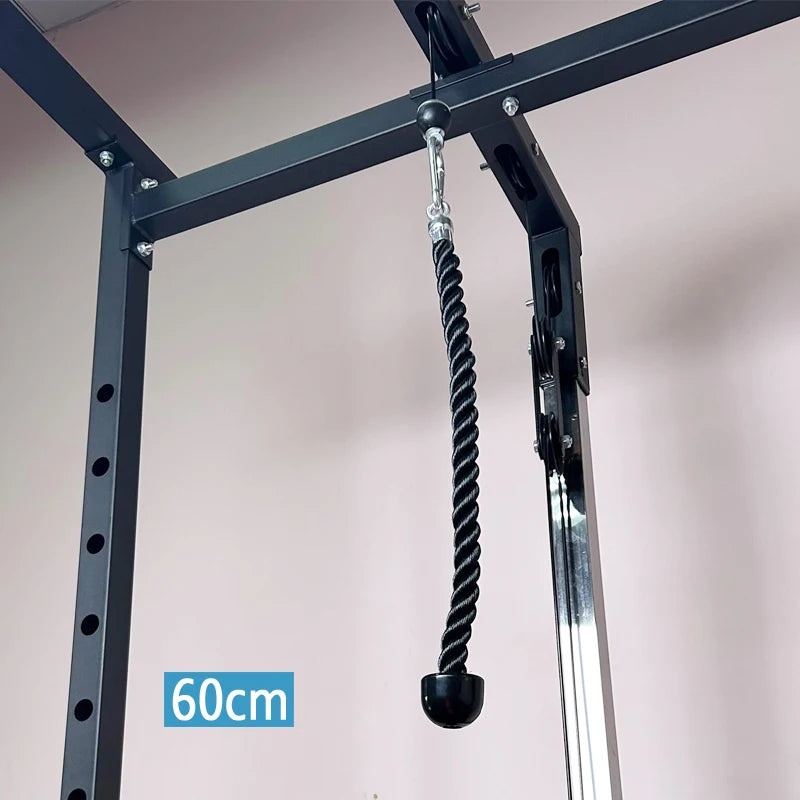Multi Grip Tricep Rope Attachment for Cable Machine Strength Training