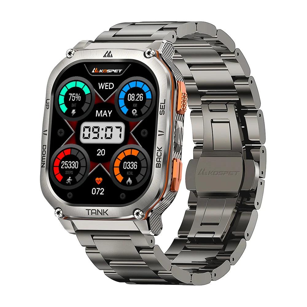 KOSPET Tank M3 Ultra GPS Smartwatch For Men AMOLED