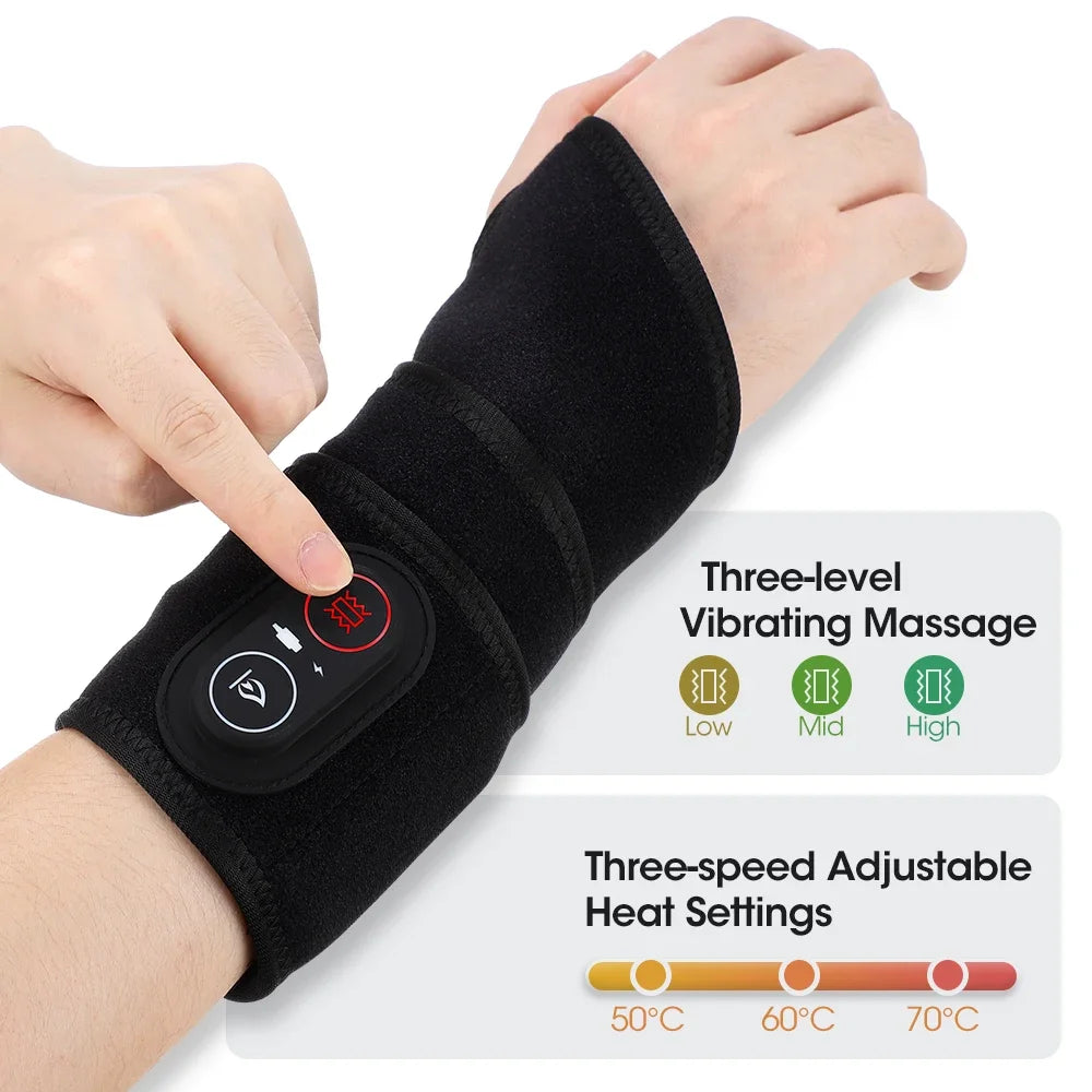 Hailicare Wireless Hand Massager With 660 850 Nanometer Light Therapy