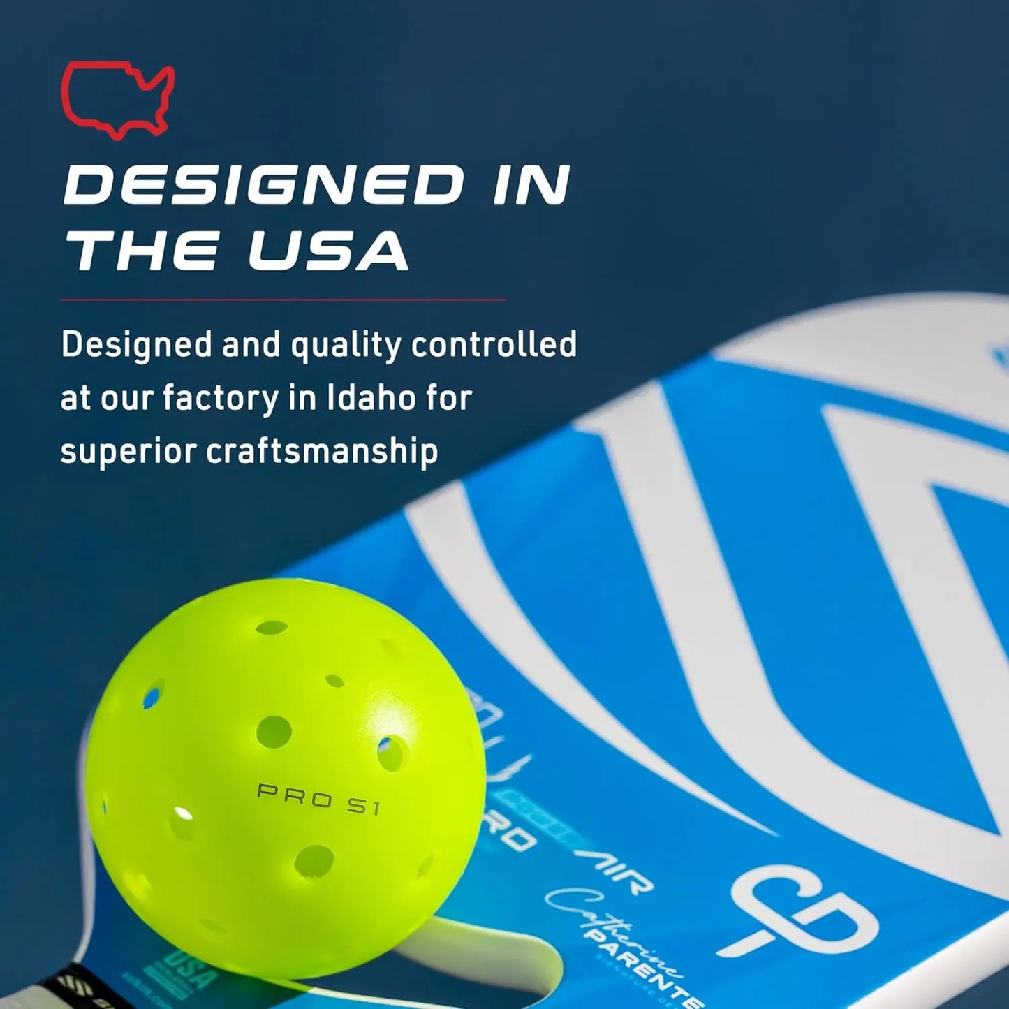 38 Hole Outdoor Pickleball Balls With Crack Resistant Design For Tournament Play