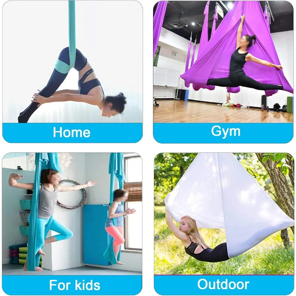 Foser Aerial Yoga Hammock For Dance And Acrobatic Training
