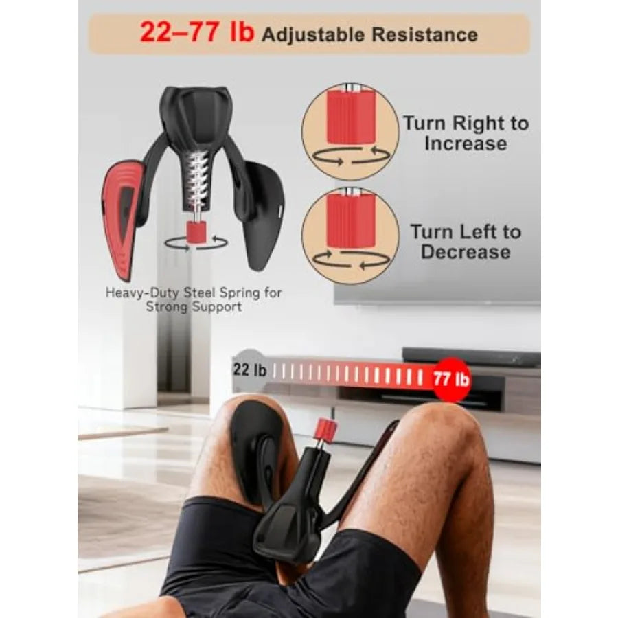 Pelvic Floor Exercise Device For Kegel Training And Hip Workout