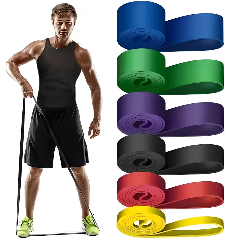 TPE Elastic Band Resistance Set For Strength Training And Yoga