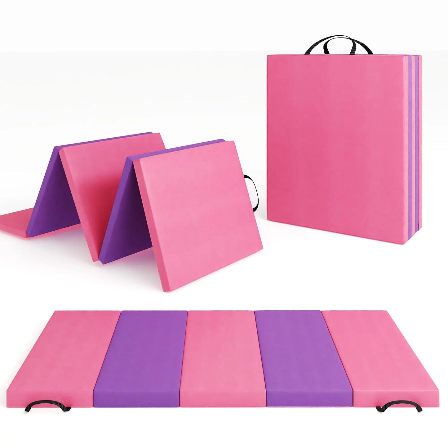 HiMISS Gymnastics Mat With Premium EPE Foam For Home Workouts