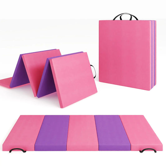 HiMISS Gymnastics Mat With Premium EPE Foam For Home Workouts