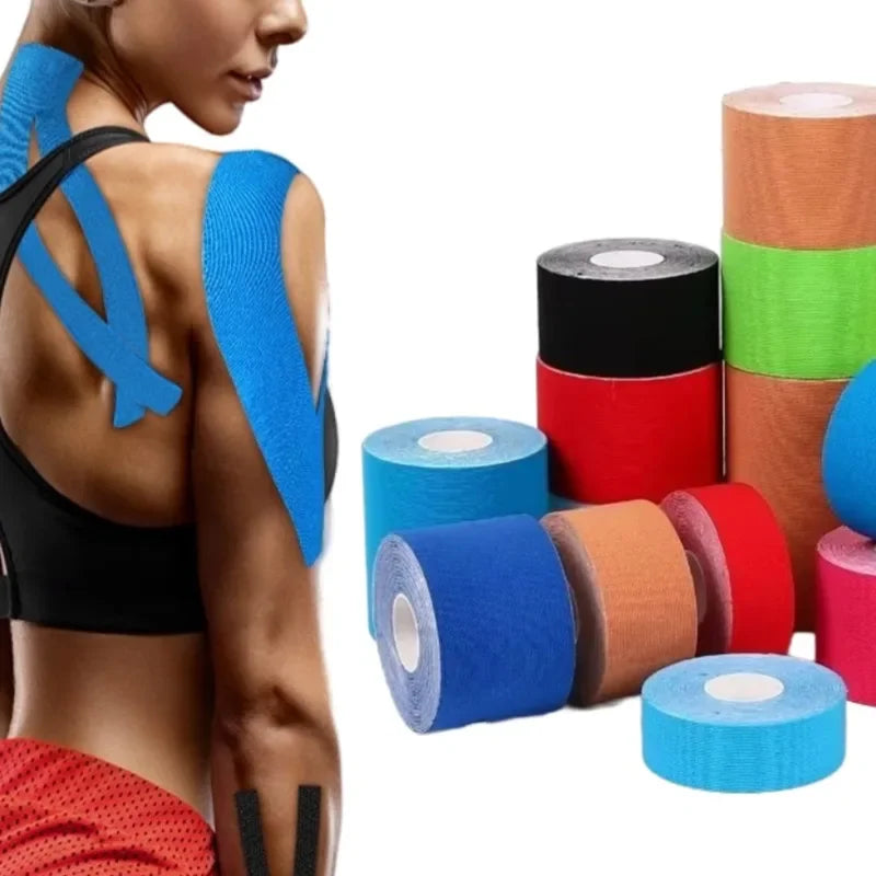 Kinesio Tape Elastic Bandage for Muscle Support and Knee Relief