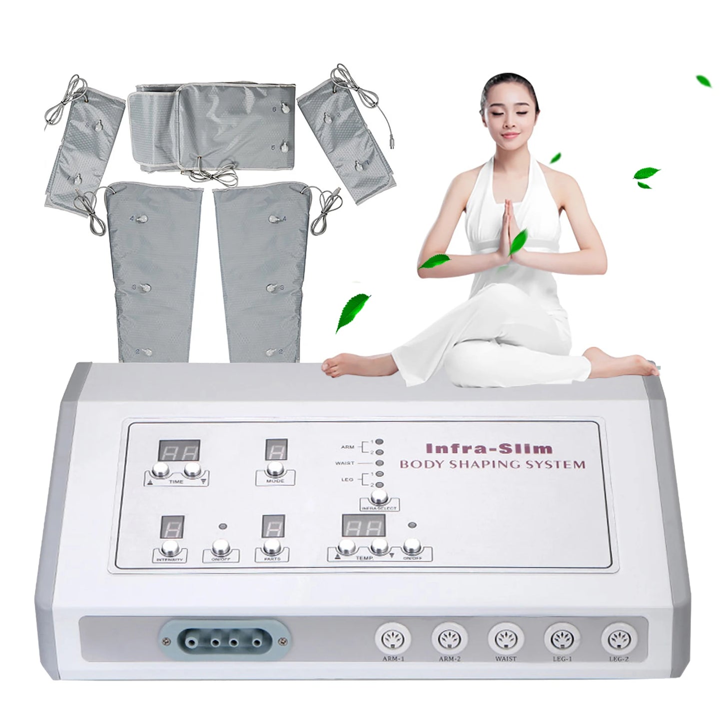 Far Infrared Heating Air Pressure Slimming Suit for Pressotherapy