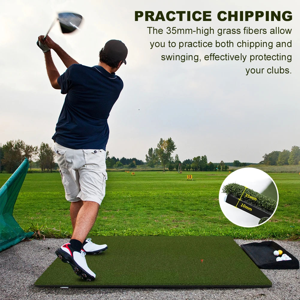 NovaSphere Golf Hitting Mat Multi Function For Chipping And Driving