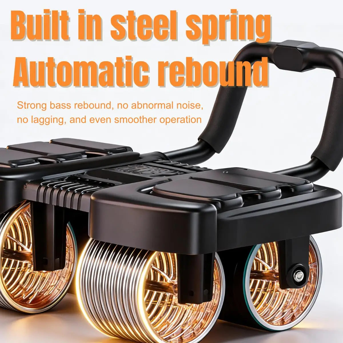 Ab Wheel Roller With Elbow Support And Knee Mat Pro