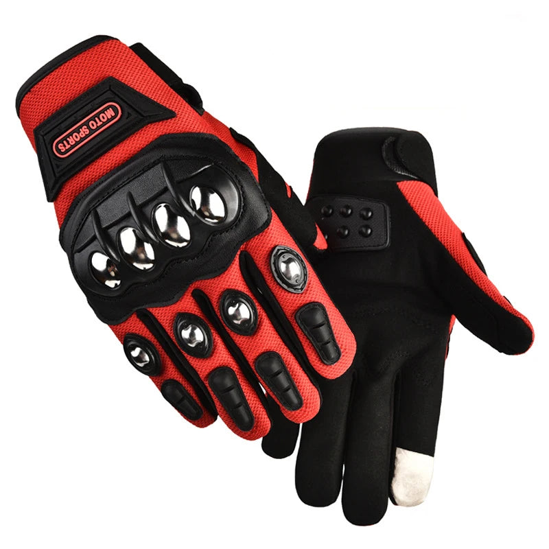 Tactical Gloves Steel Safety For Cycling Powersports And Self Defense