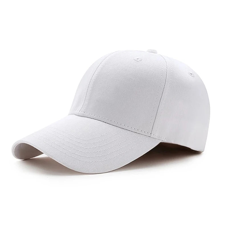 Unisex Solid Golf Cap Cotton Hat For Men And Women