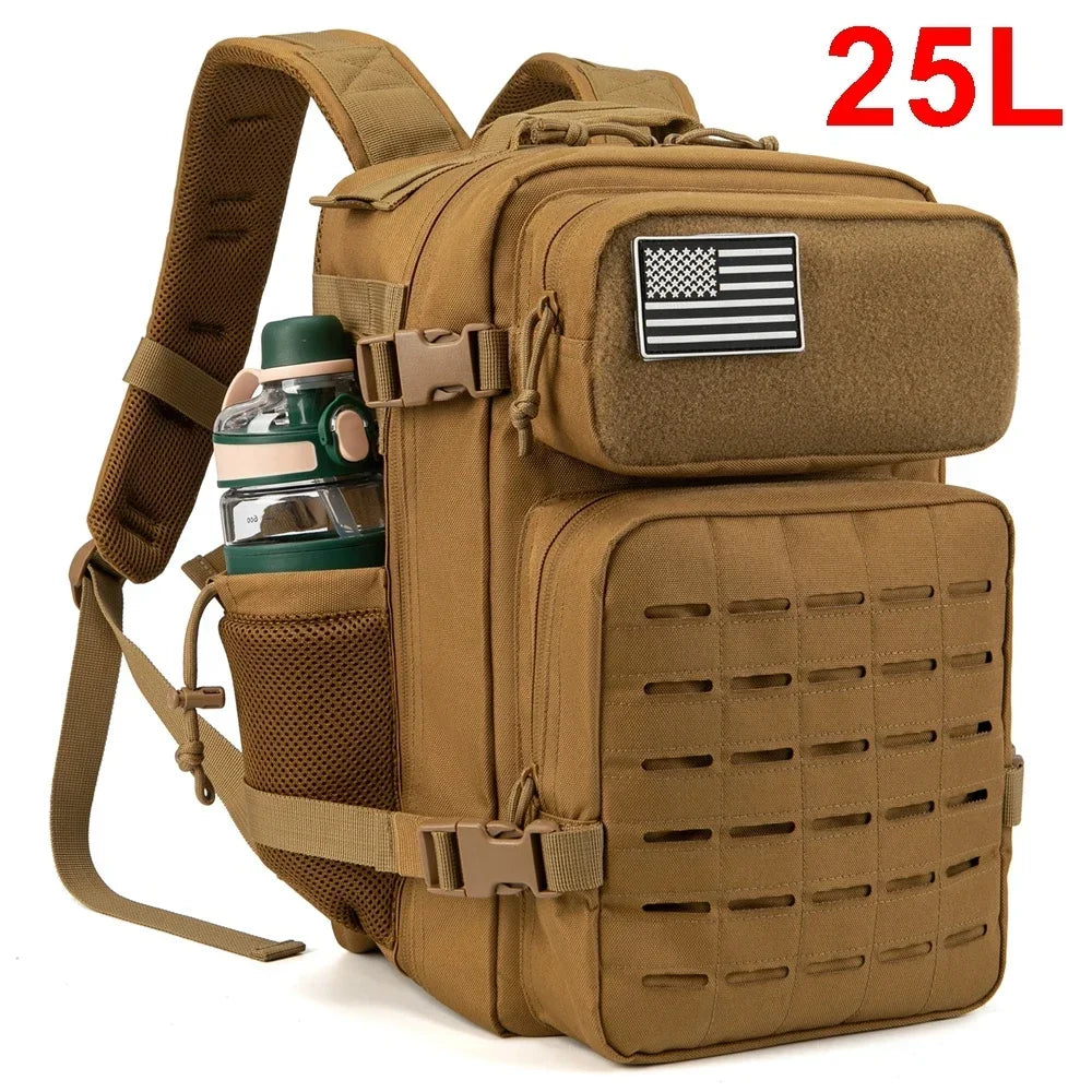 ReFire Gear Tactical Backpack With Water Bottle Holder
