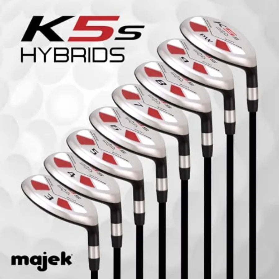 Senior Men's Hybrid Golf Set 3 Through PW Right Handed