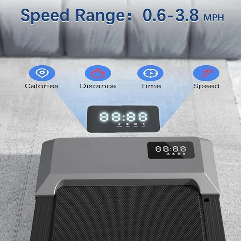 Superun 2-in-1 Home Treadmill 2.5HP 300lb Capacity
