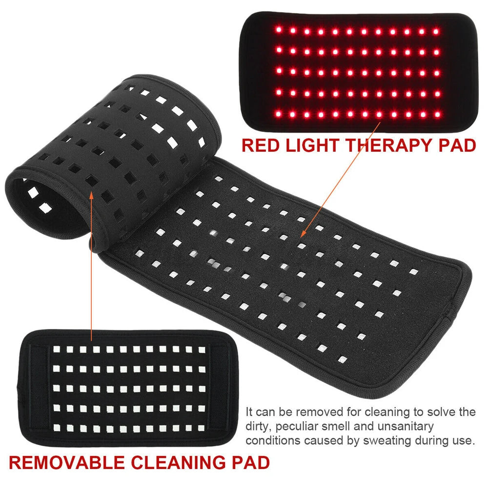 Infrared LED Therapy Heating Pad for Face and Body Relief