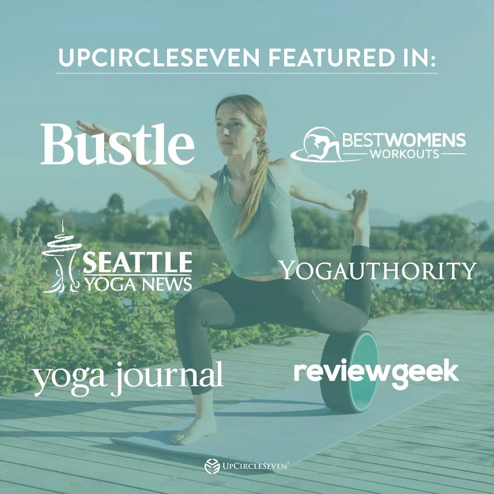UpCircleSeven Aerial Yoga Swing With Ceiling Mount And Padded Handles