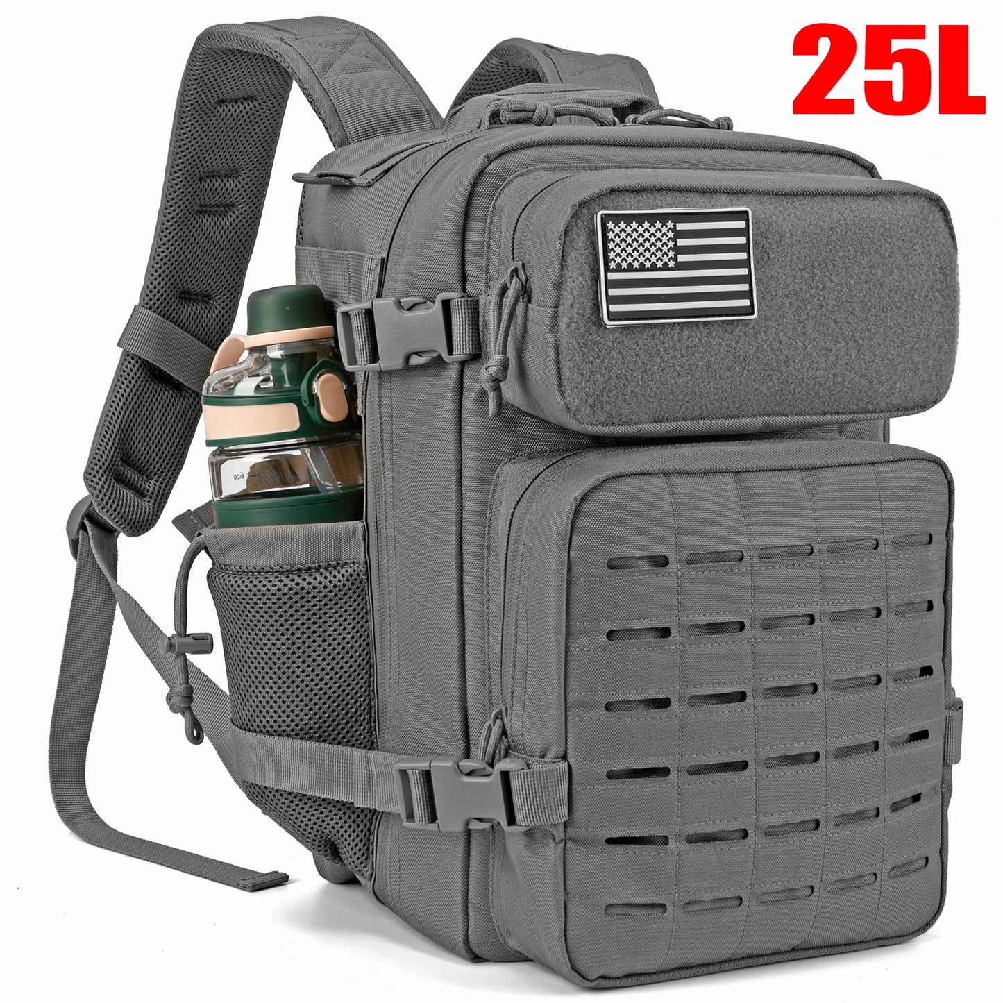 ReFire Gear Tactical Backpack With Water Bottle Holder