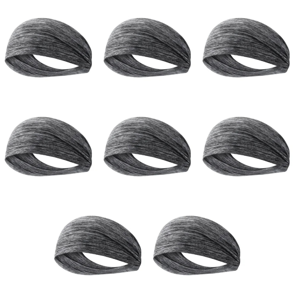 JOCESTYLE Elastic Sports Headband Sweat Absorption Quick Dry