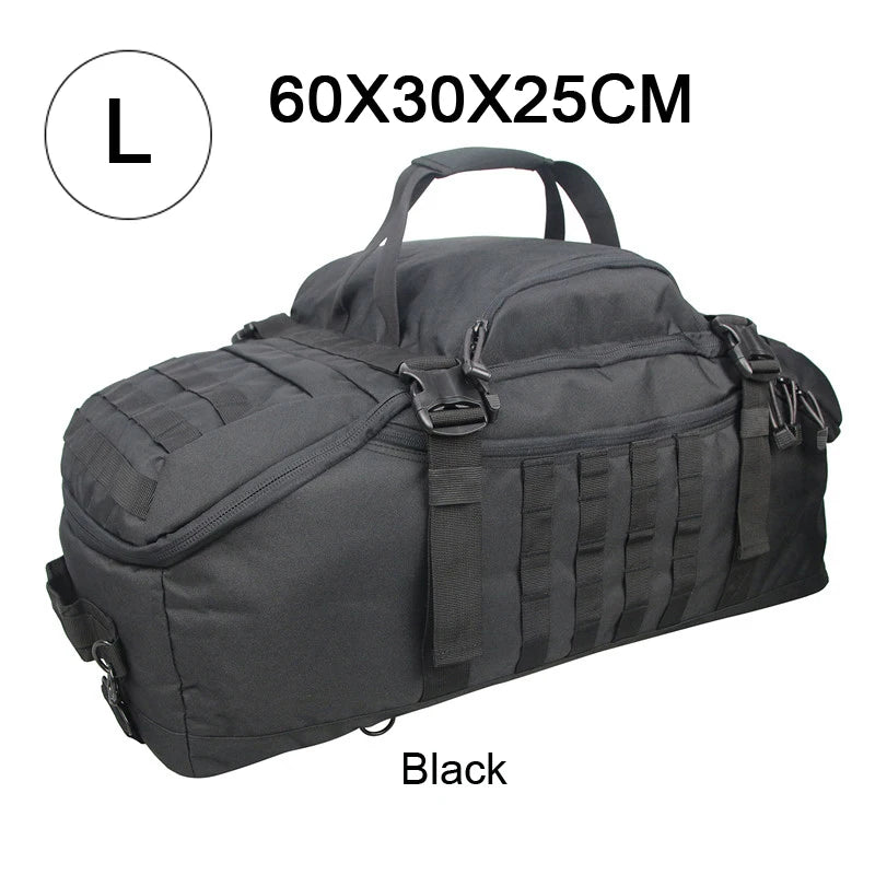 LQARMY Waterproof Convertible Travel Duffel Bag for Fitness and Weekends