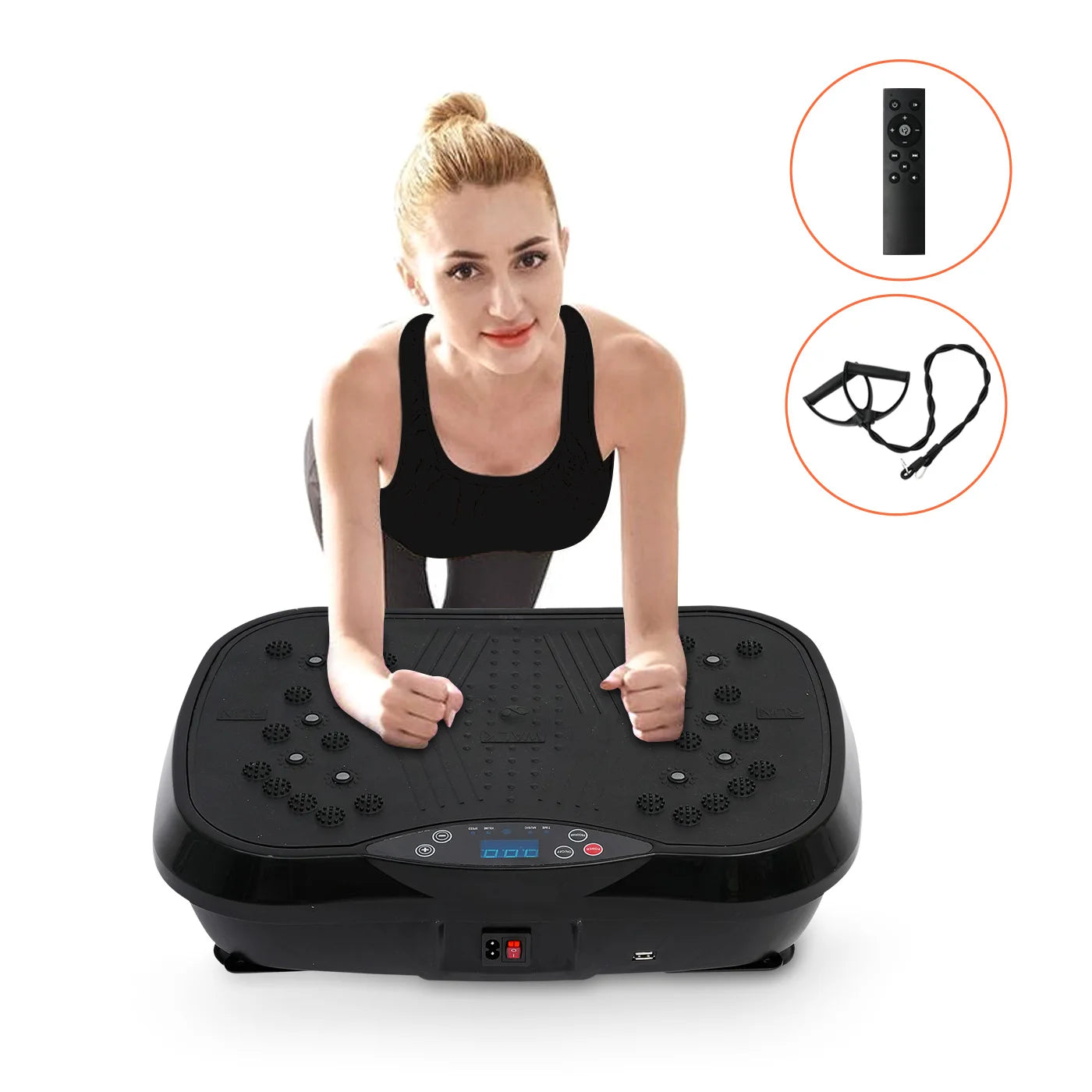 Vibration Plate Exercise Machine for Fat Burning Body Workout