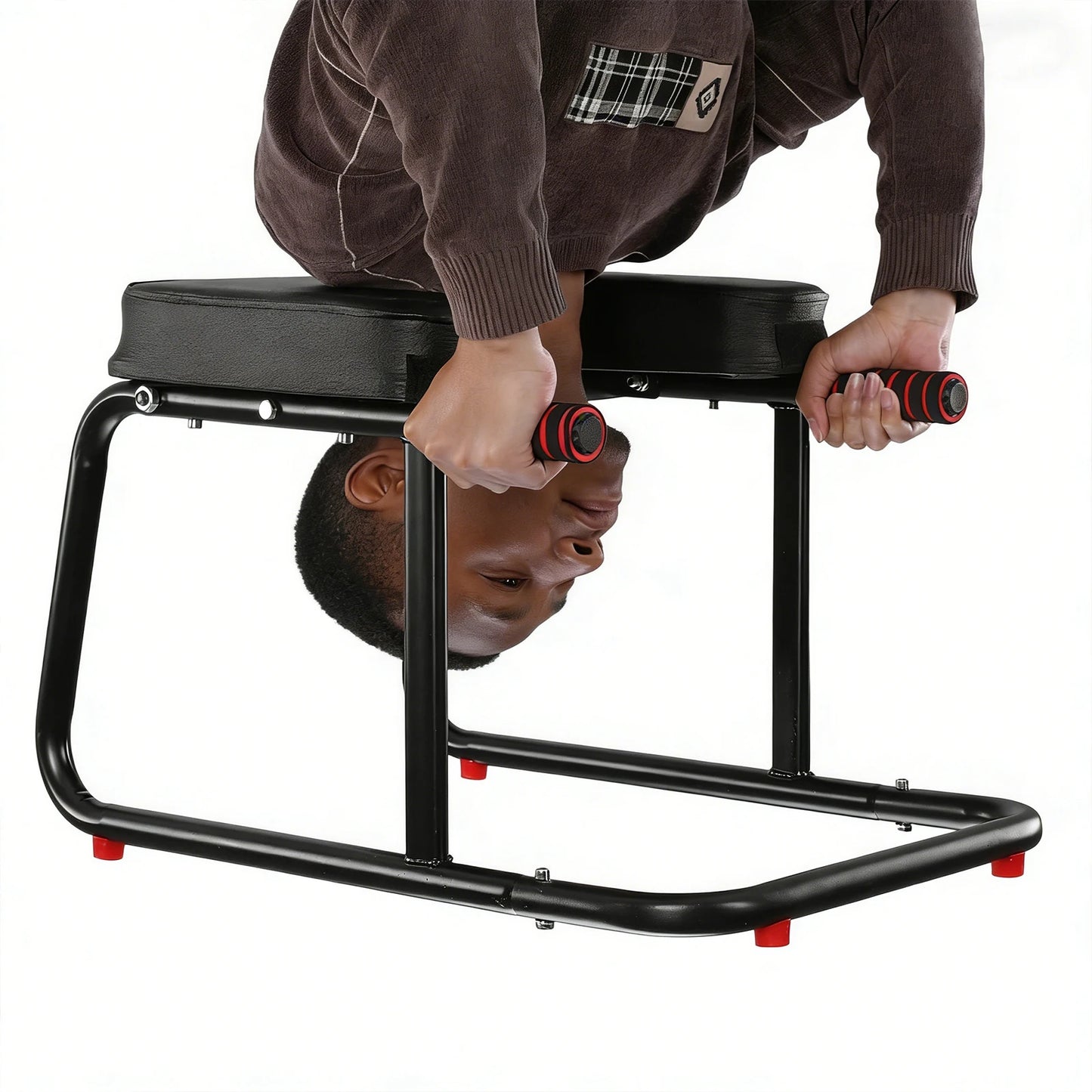 Shunmaii Yoga Headstand Bench With Anti Slip Mat For Decompression