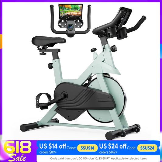 Superun 32 Level Magnetic Resistance Exercise Bike