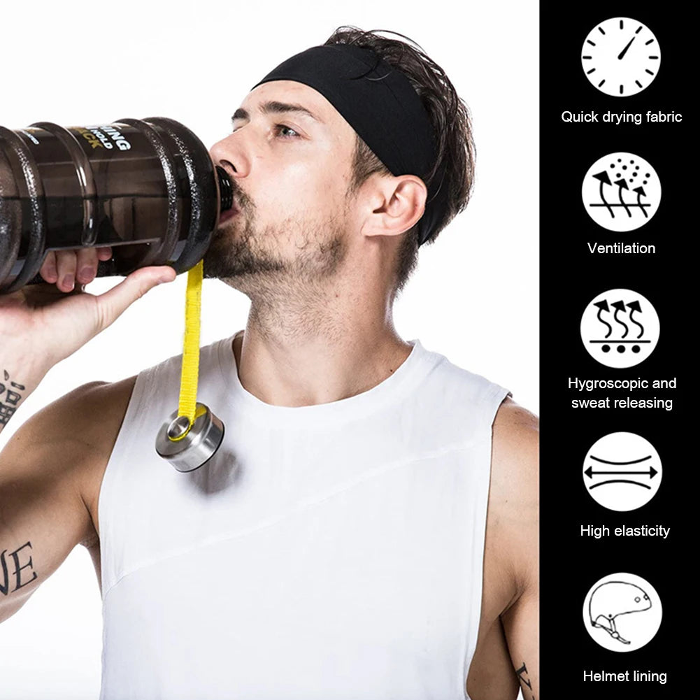 APWIKOGER Sports Headband for Men Women Quick Dry Sweat Absorption