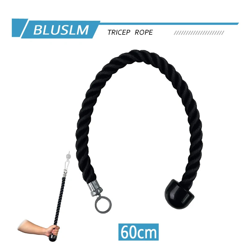 Multi Grip Tricep Rope Attachment for Cable Machine Strength Training