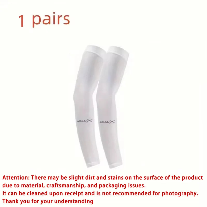 Breathable Sun Protection Sleeves Polyester For Sports And Outdoors