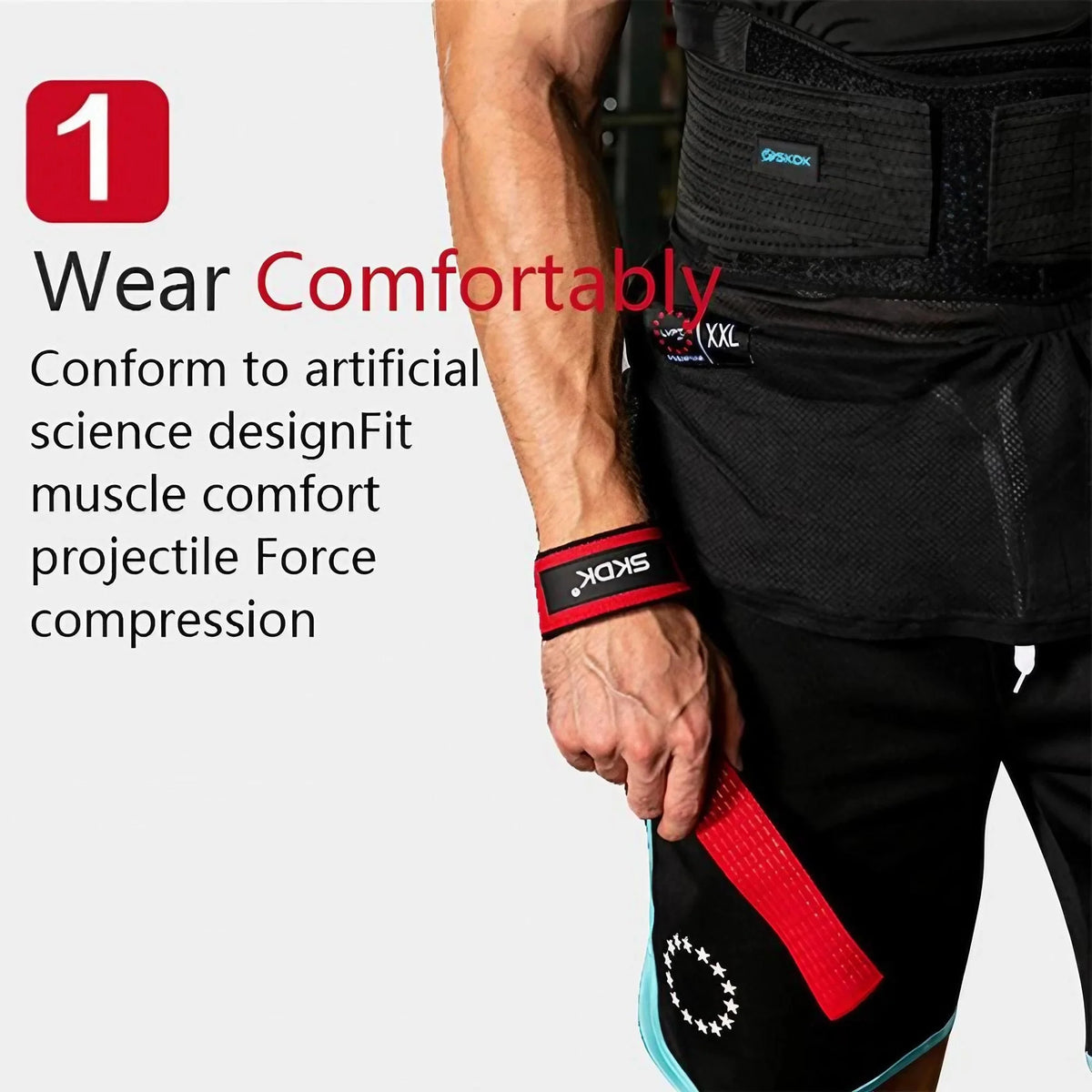 Heavy Duty Weightlifting Wrist Straps with Cushioned Grip for Deadlifts