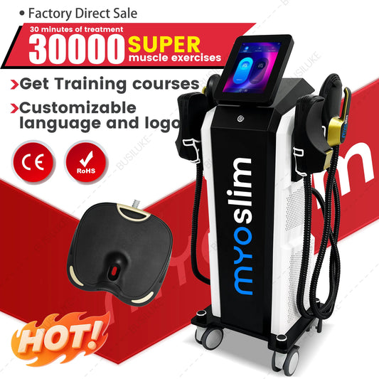 MYOSLIM Pro Ultra Therapy 6500W EMS Body Slimming Machine