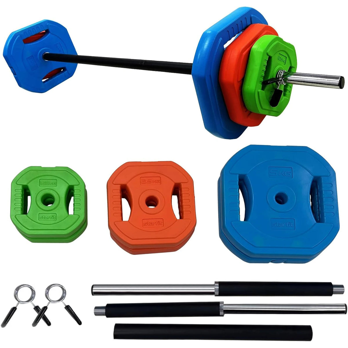 Twister Ck Adjustable Barbell Weight Set For Home Gym