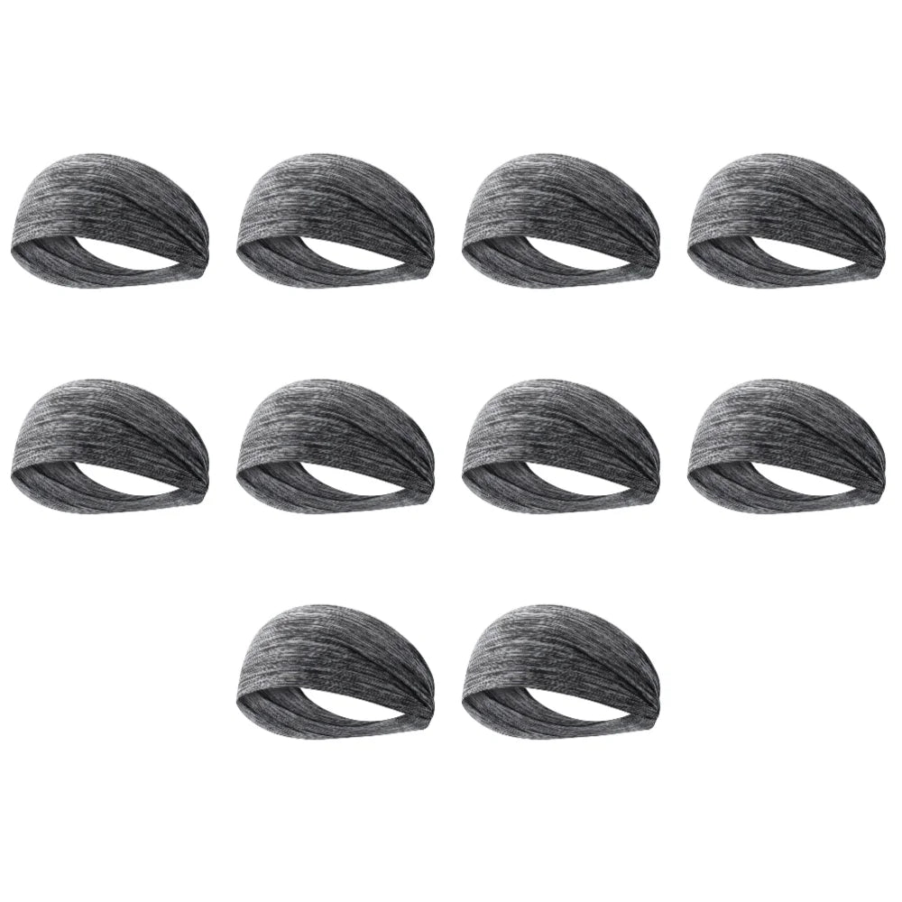 JOCESTYLE Elastic Sports Headband Sweat Absorption Quick Dry