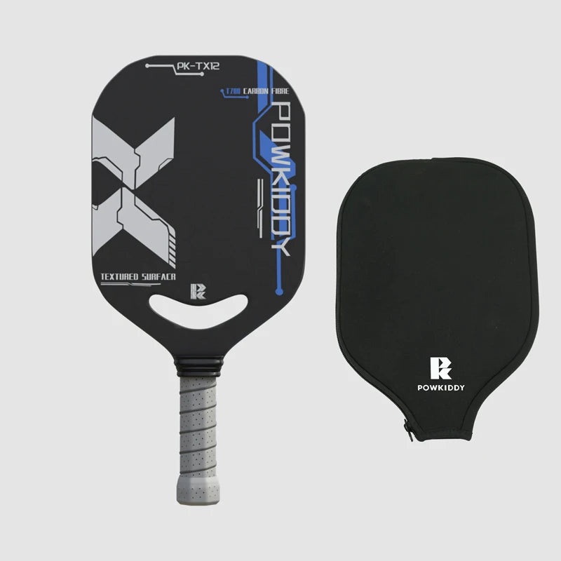 Powkiddy T700 Carbon Fiber Pickleball Paddle With Aero Throat
