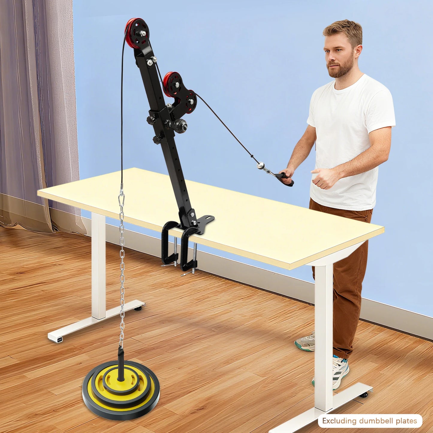 Arm Wrestling Training Equipment With Ergonomic Handle Desktop