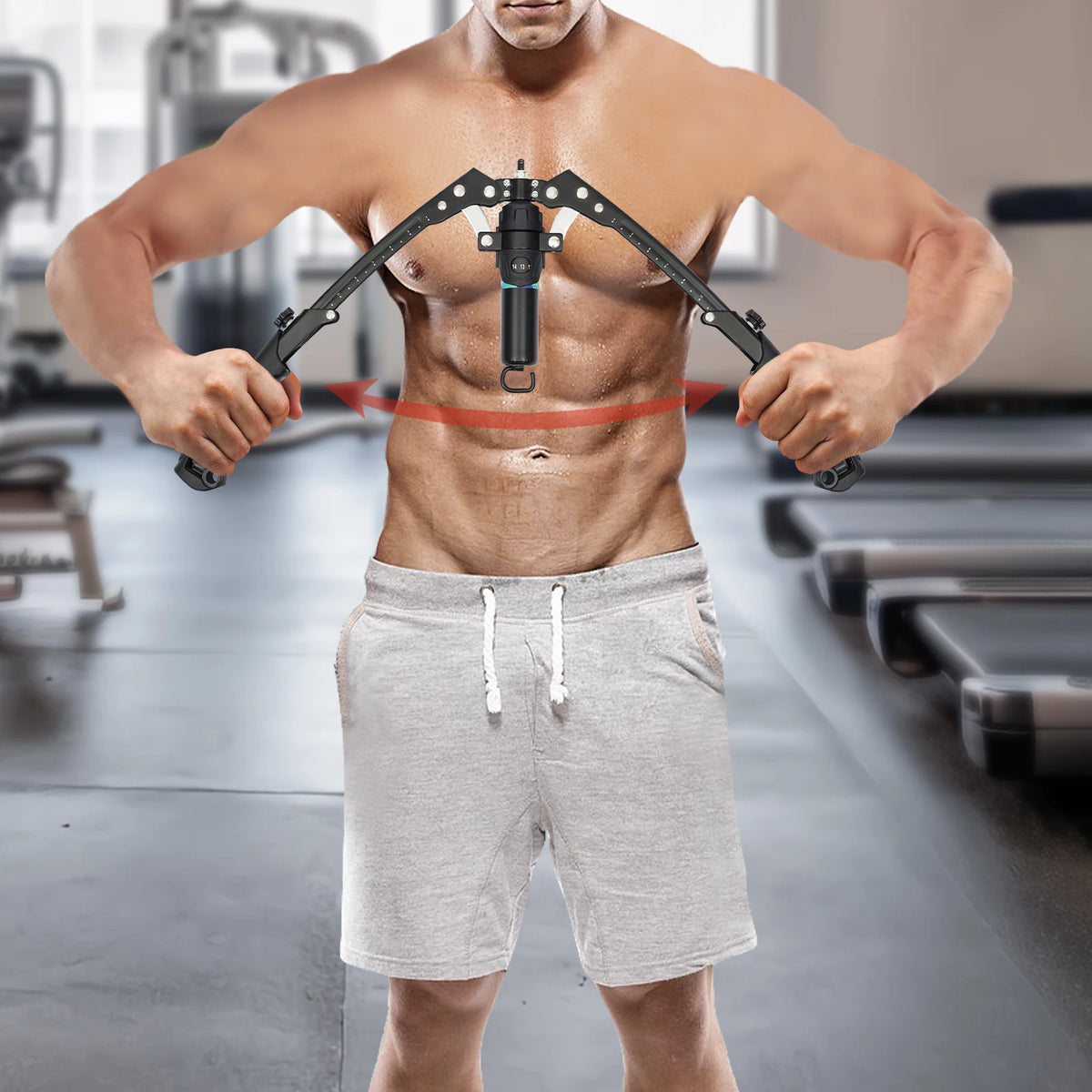 Hydraulic Power Twister Spin Button Forearm and Wrist Strength Trainer