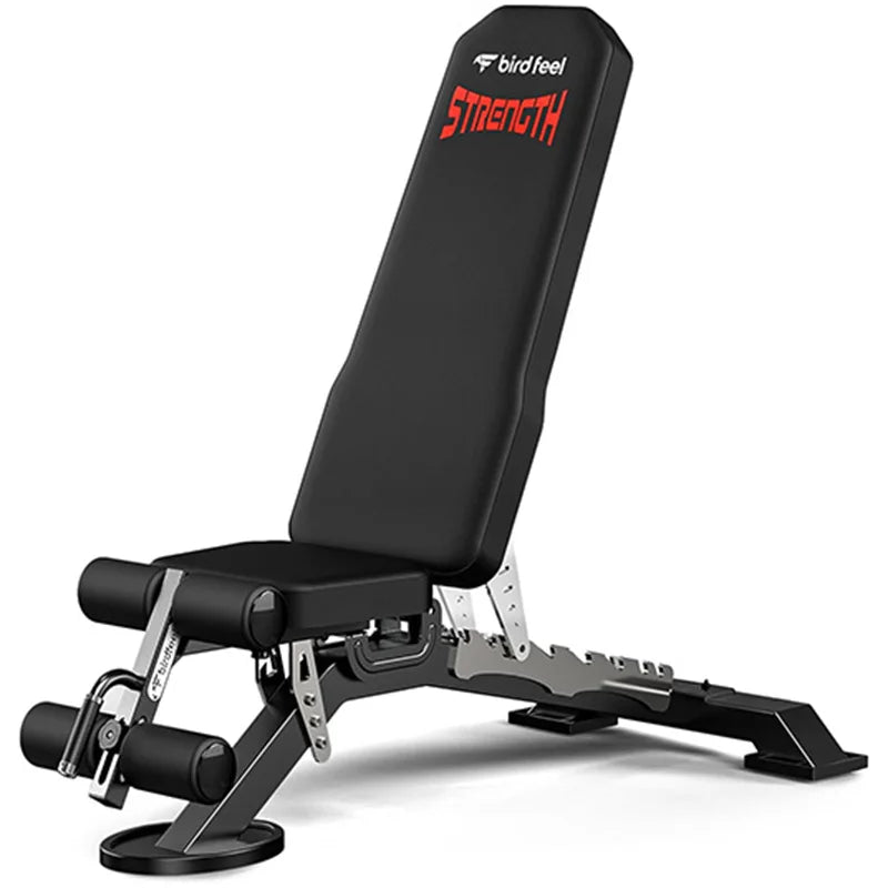 Pooboo Adjustable Weight Bench for Full Body Strength Training