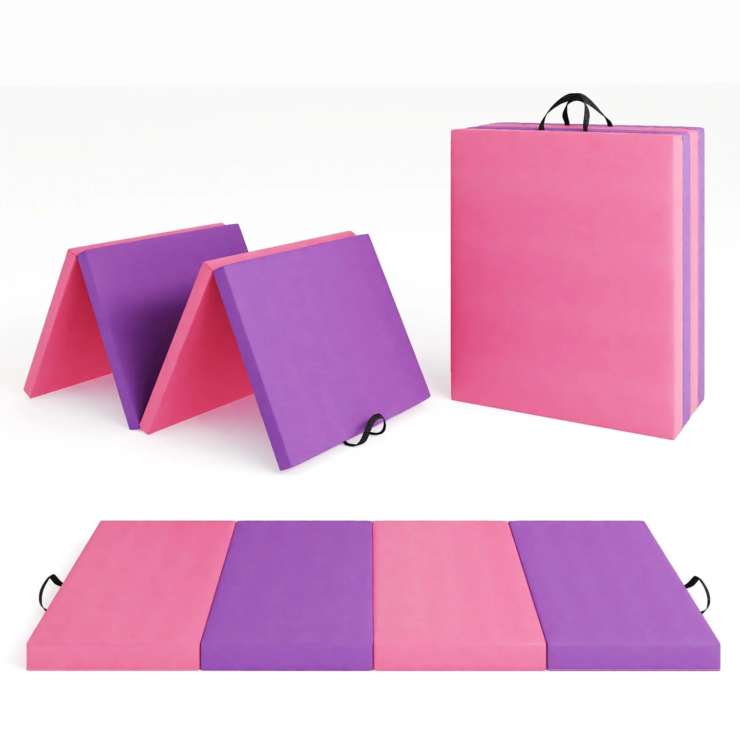 HiMISS Gymnastics Mat With Premium EPE Foam For Home Workouts