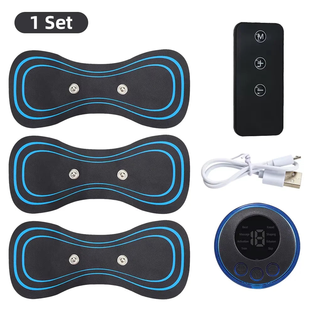 EMS Neck Massager With 8 Modes And 19 Intensity Levels