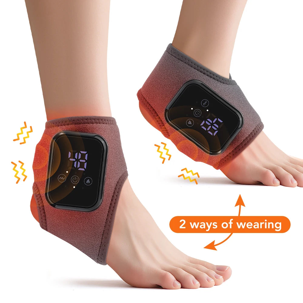 Hailicare Heated Ankle Brace For Injury Recovery And Support