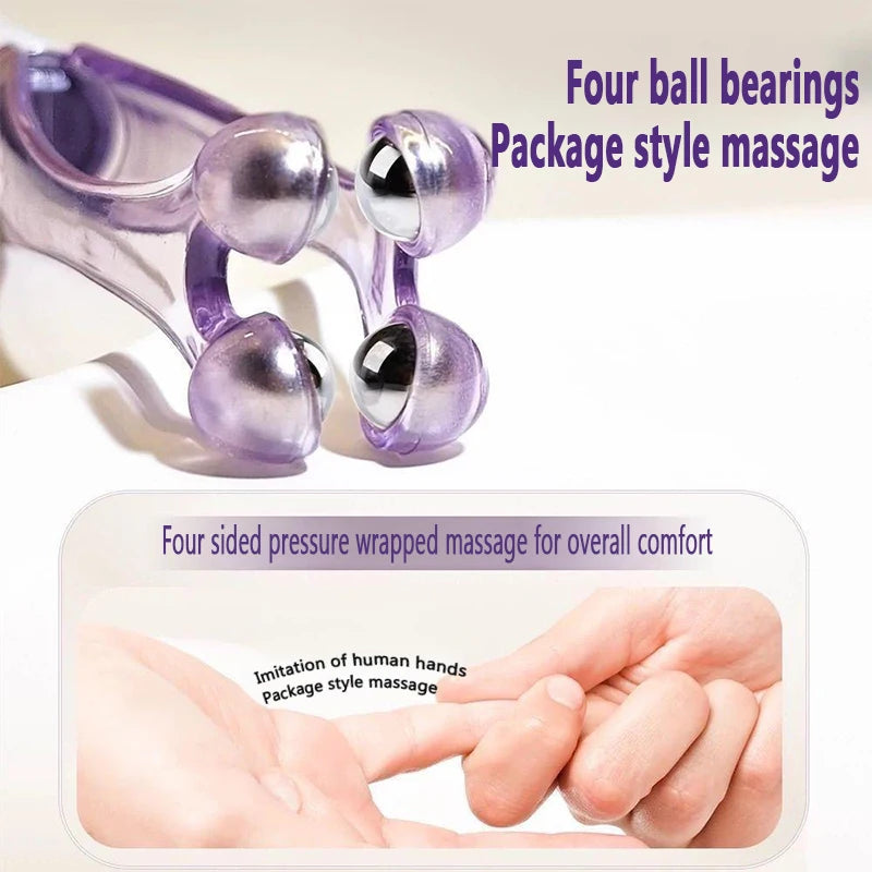 Handheld Finger Joint Acupoint Massager Rollers For Hand Massage SBAM004