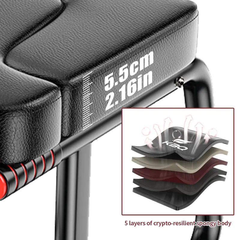 KBQ Inverted Stool Yoga Chair for Balance Training and Headrest