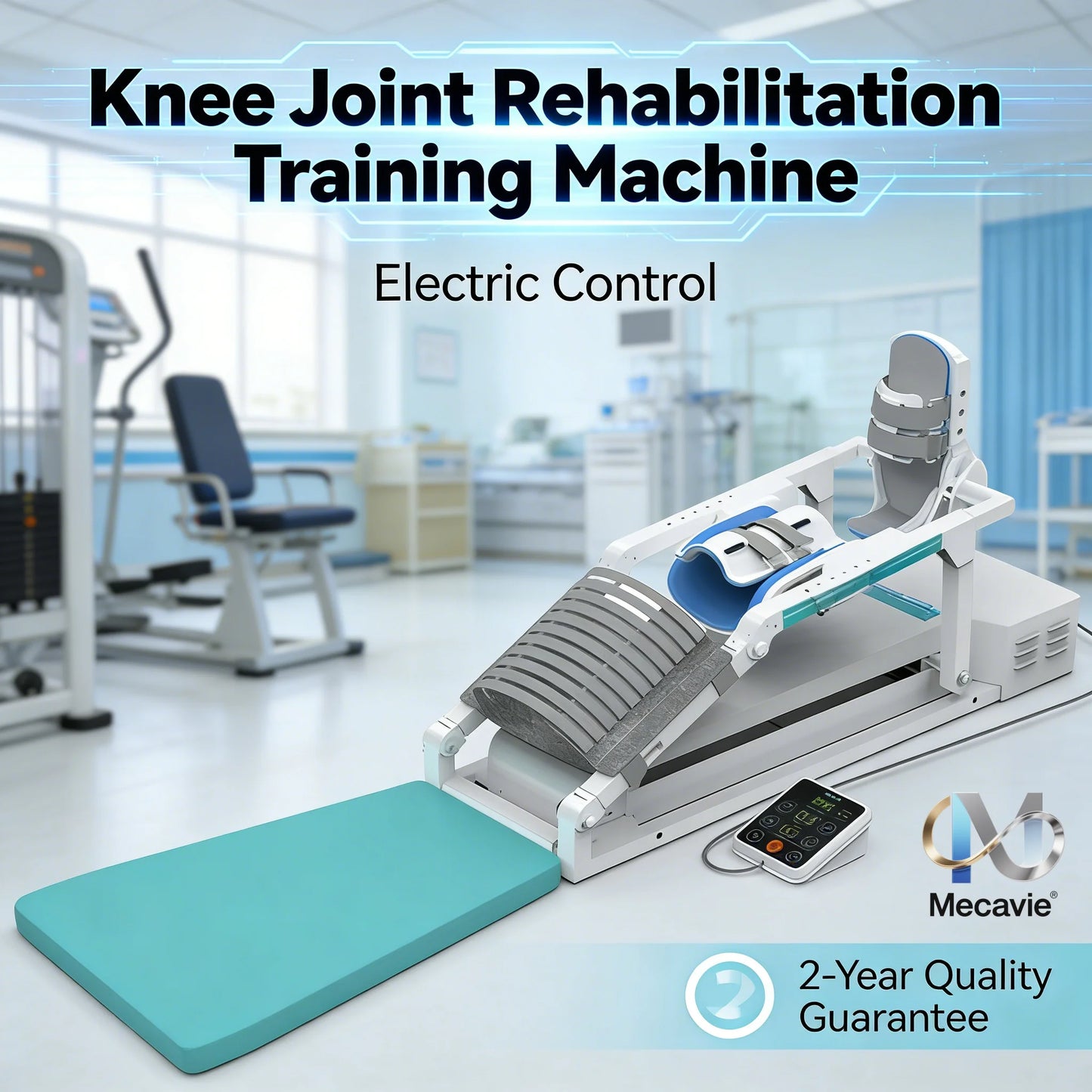 Electric Knee Joint Rehabilitation Machine For Home Use And Therapy