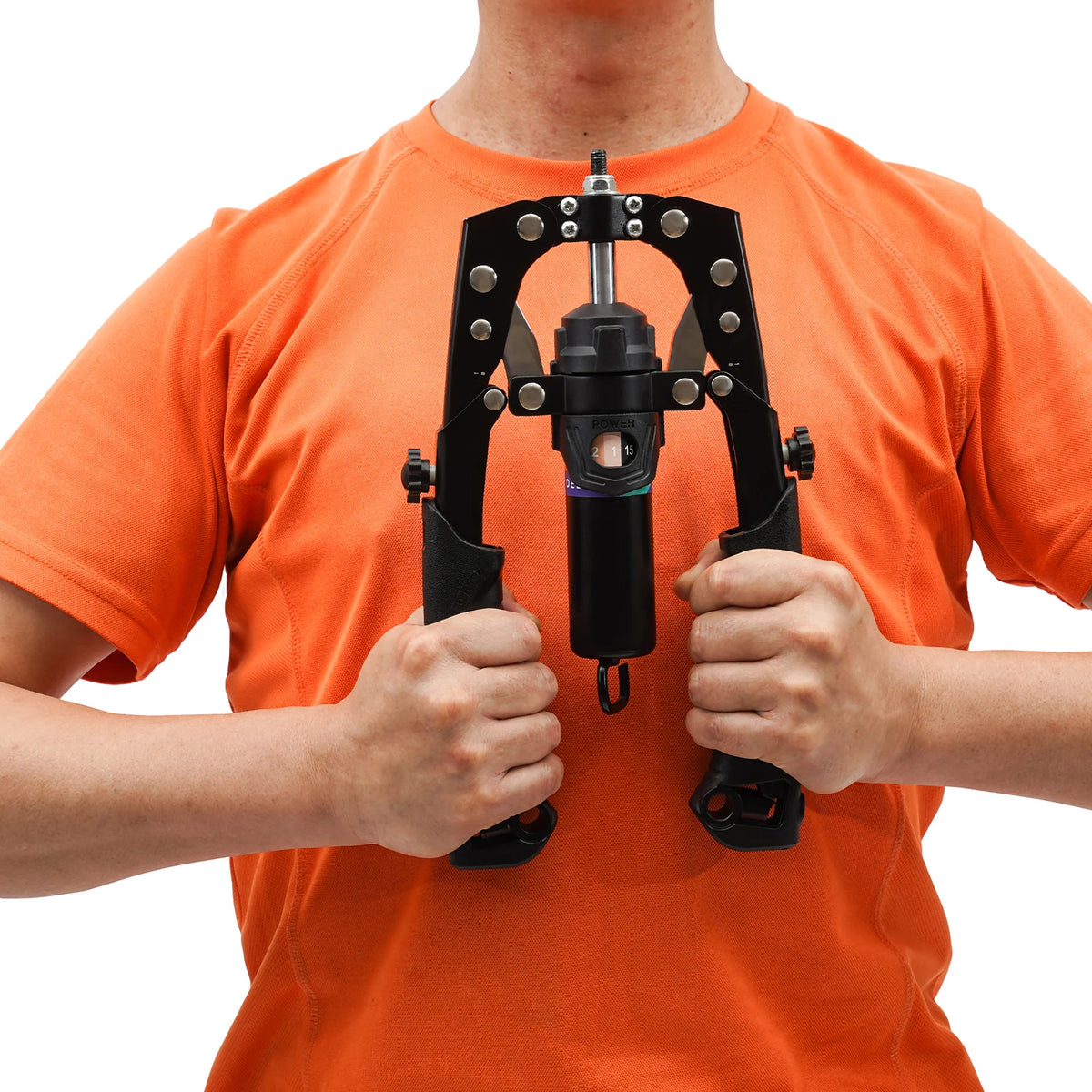 Hydraulic Power Twister Spin Button Forearm and Wrist Strength Trainer