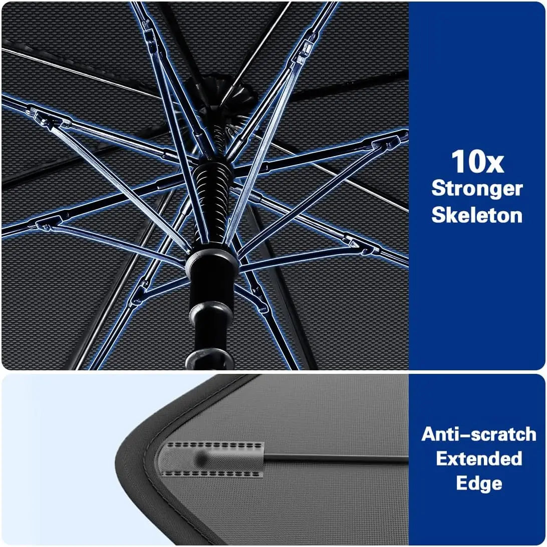 Foldable Car Sun Shade UV Block Windshield Cover Heat Insulation