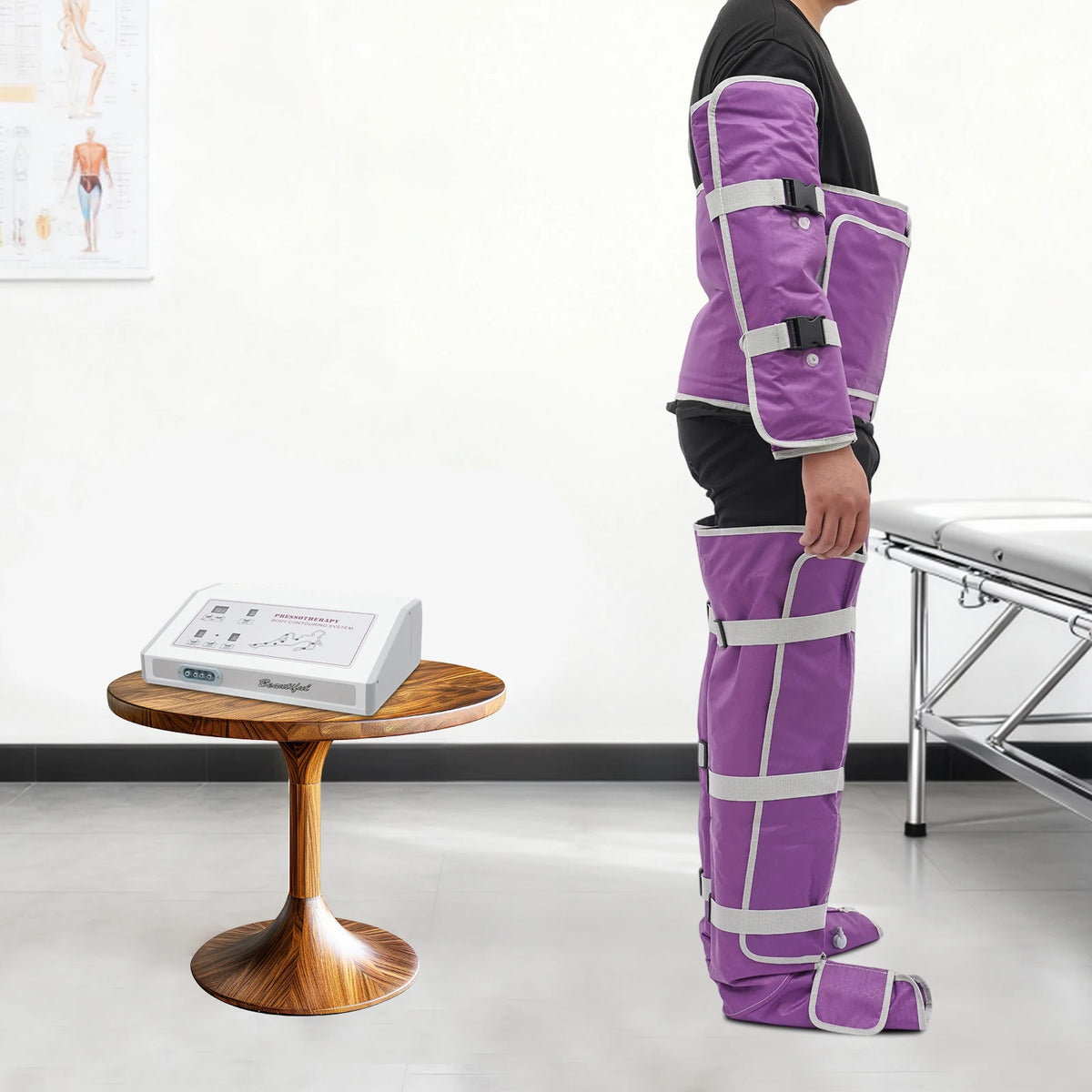 Adjustable Electric Air Pressure Full Body Massager Suit