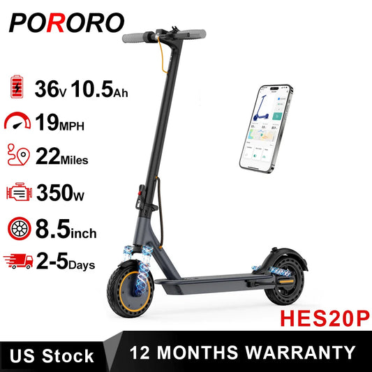 AOVOPRO Electric Scooter With App Control And Dual Suspension