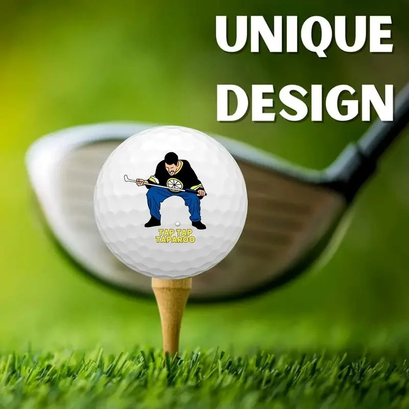 Golf Balls 4 Pack Unique Designs For Long Distance Practice