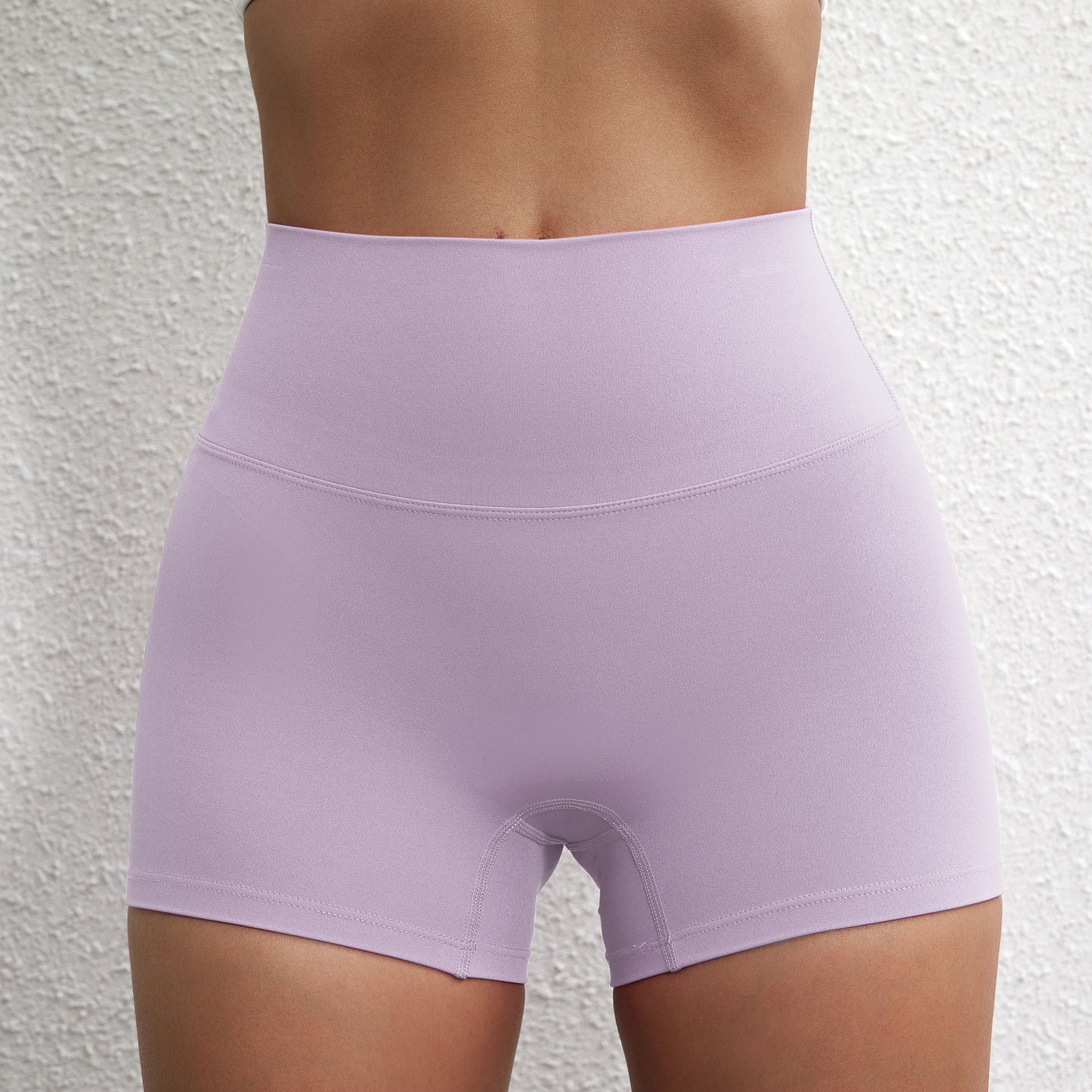 Women High Waist Fitness Shorts Squat Proof For Yoga Running Training